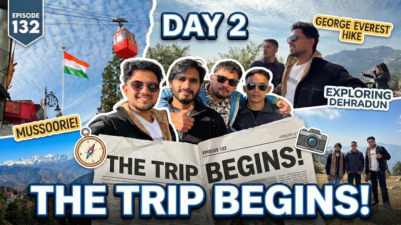Episode 132 - The Trip Begins - Day 2 || Back To Home || Karan Nayal