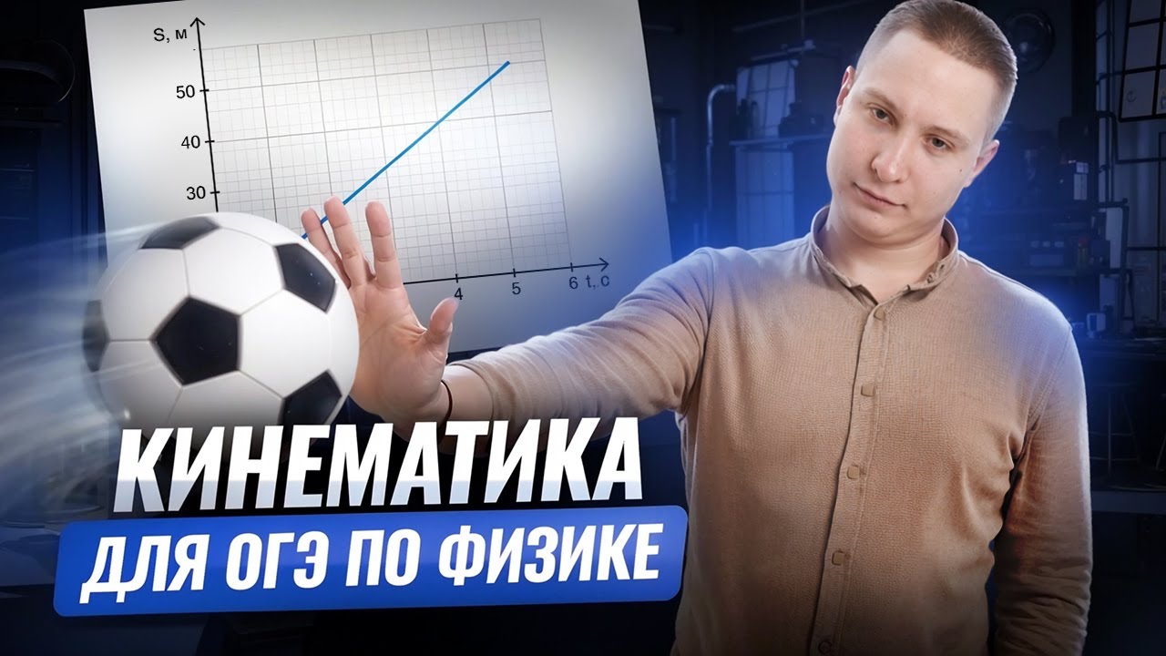КИНЕМАТИКА на ОГЭ по физике | Физика ОГЭ | Умскул