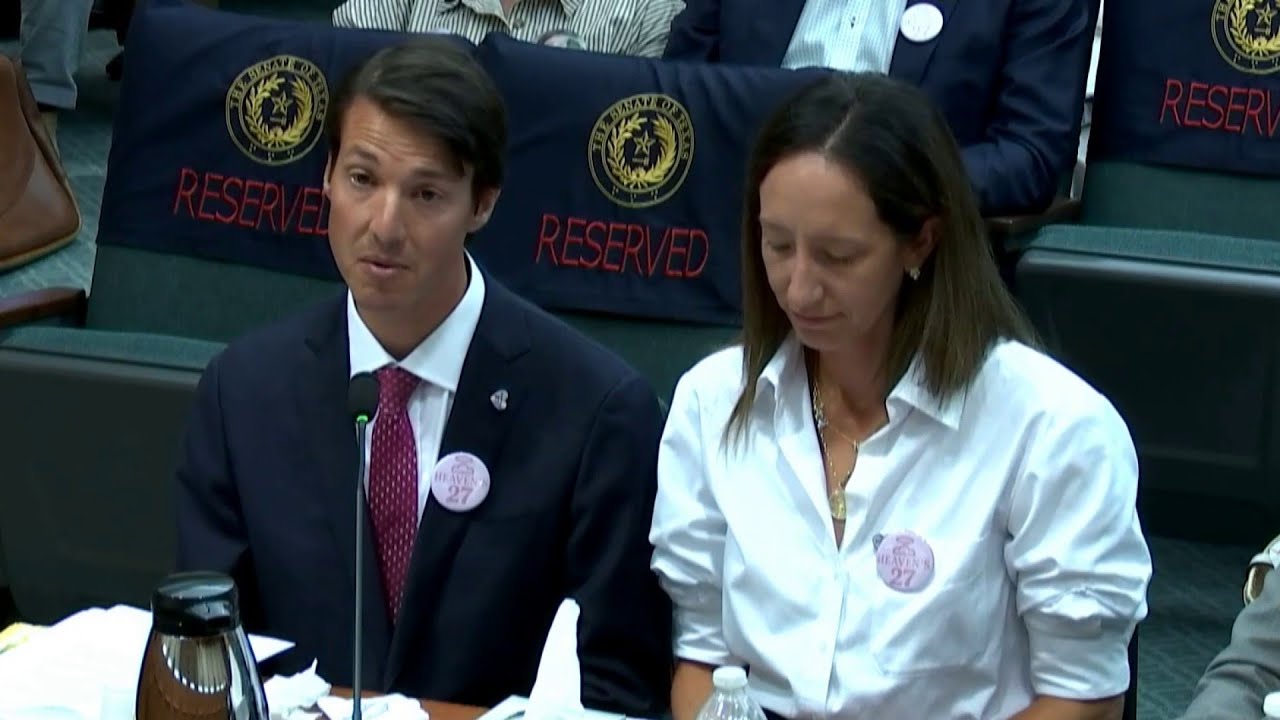 Camp Mystic Testimonies: Ann Lindsay Hunt and Davin Hunt, parents of Janie Hunt