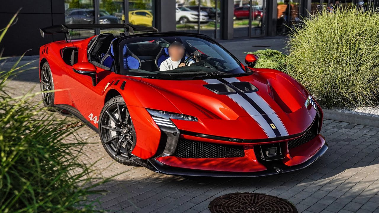 2025 Ferrari SF90 XX Spider SOUND, ROOF & DRIVING