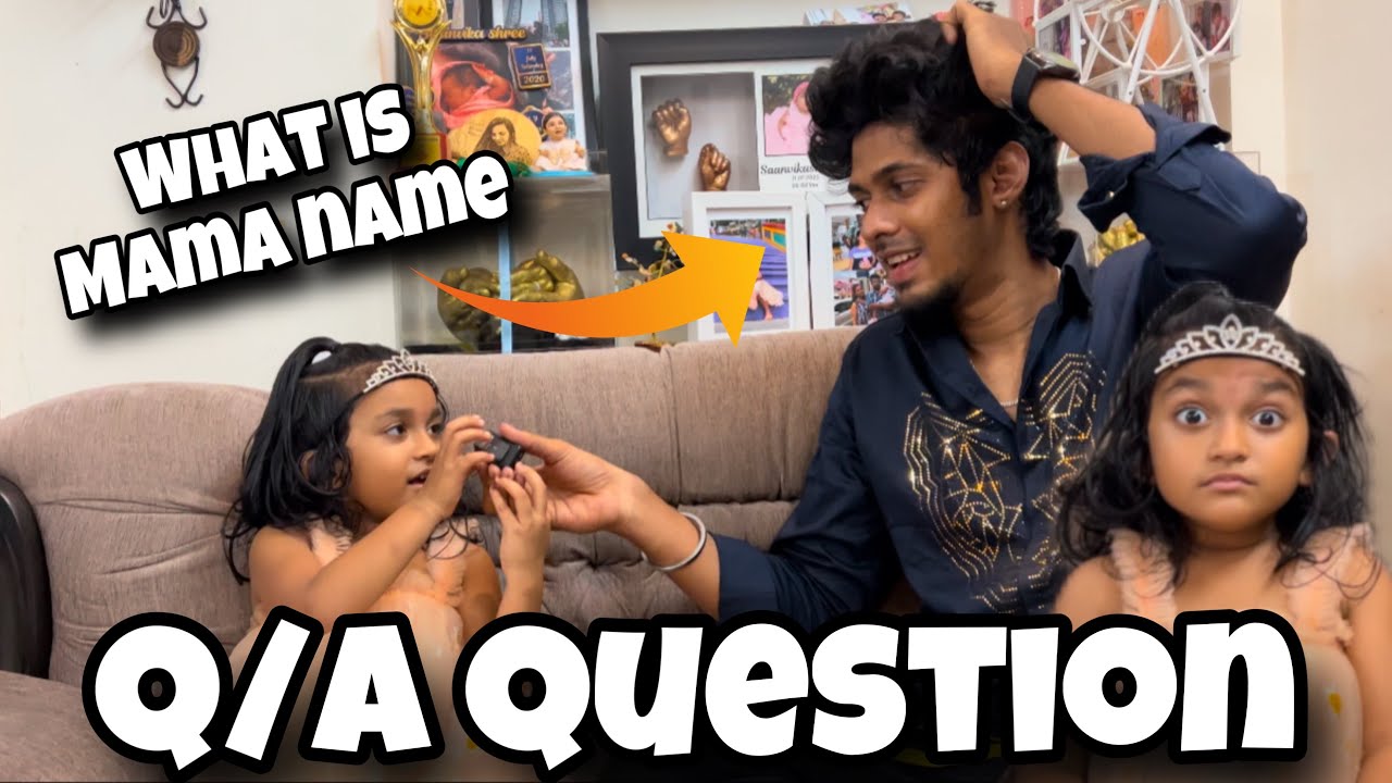 What is mama name 🤯🫣| Question and answers with saanu 😍❤️#saanvikashree #shajs