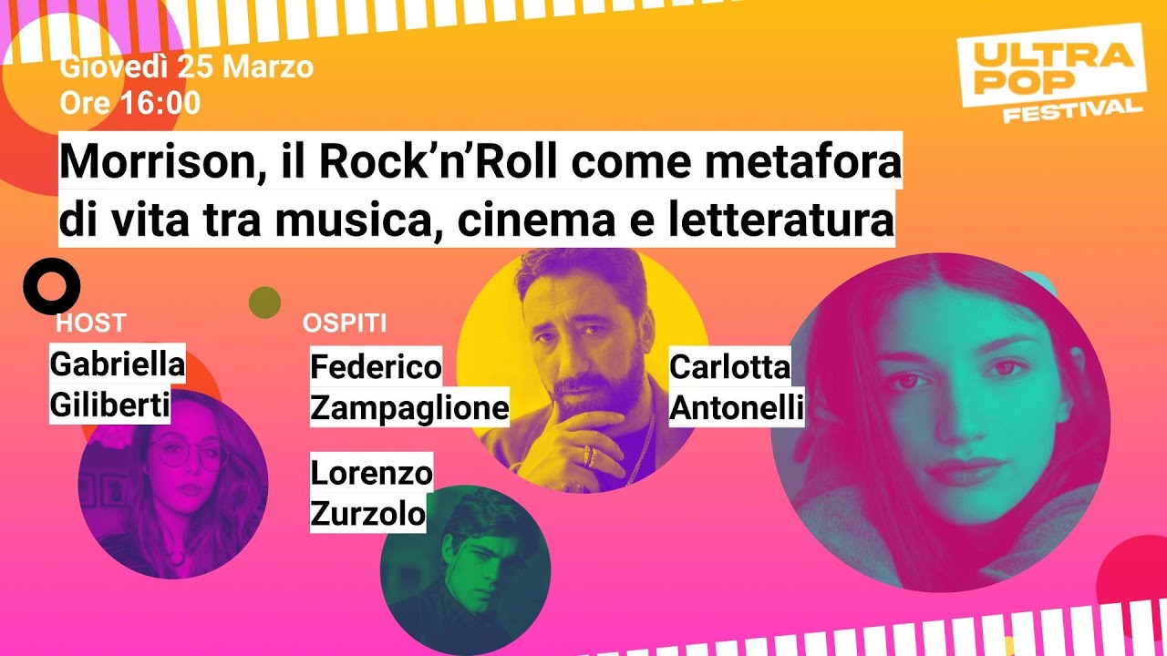 Morrison, il rock’n’roll come metafora di vita tra musica, cinema e letteratura - UltraPop Festival