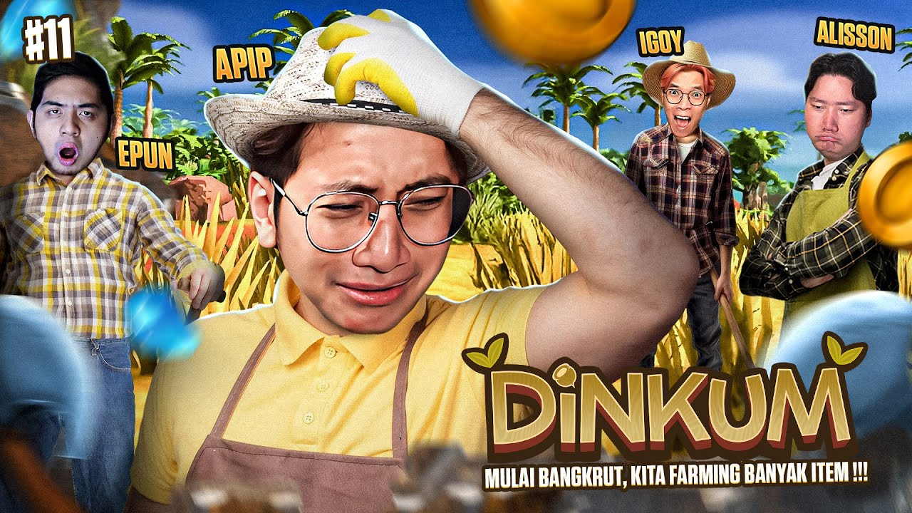 MULAI BANGKRUT, KITA FARMING BANYAK ITEM !!! - Dinkum Indonesia Part 11