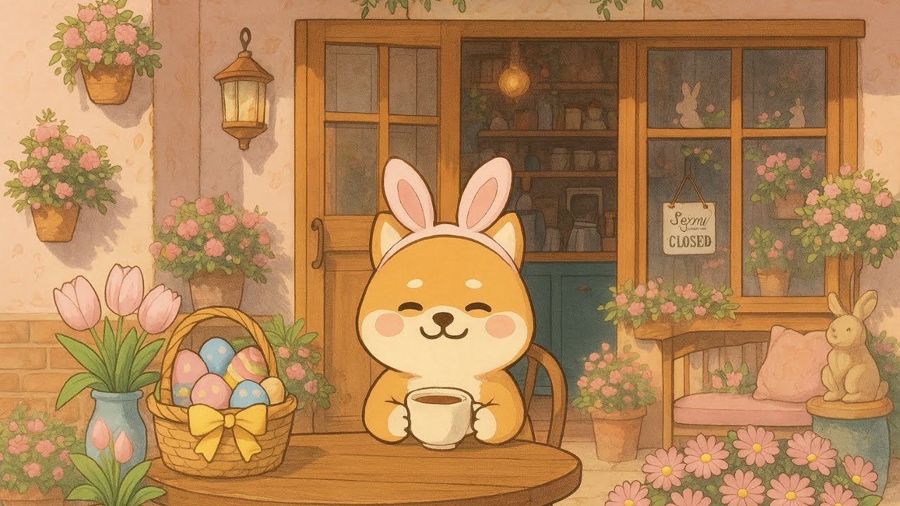 Easter Coffee Lofi 🐰☕ | Chill Beats to Study, Work & Relax