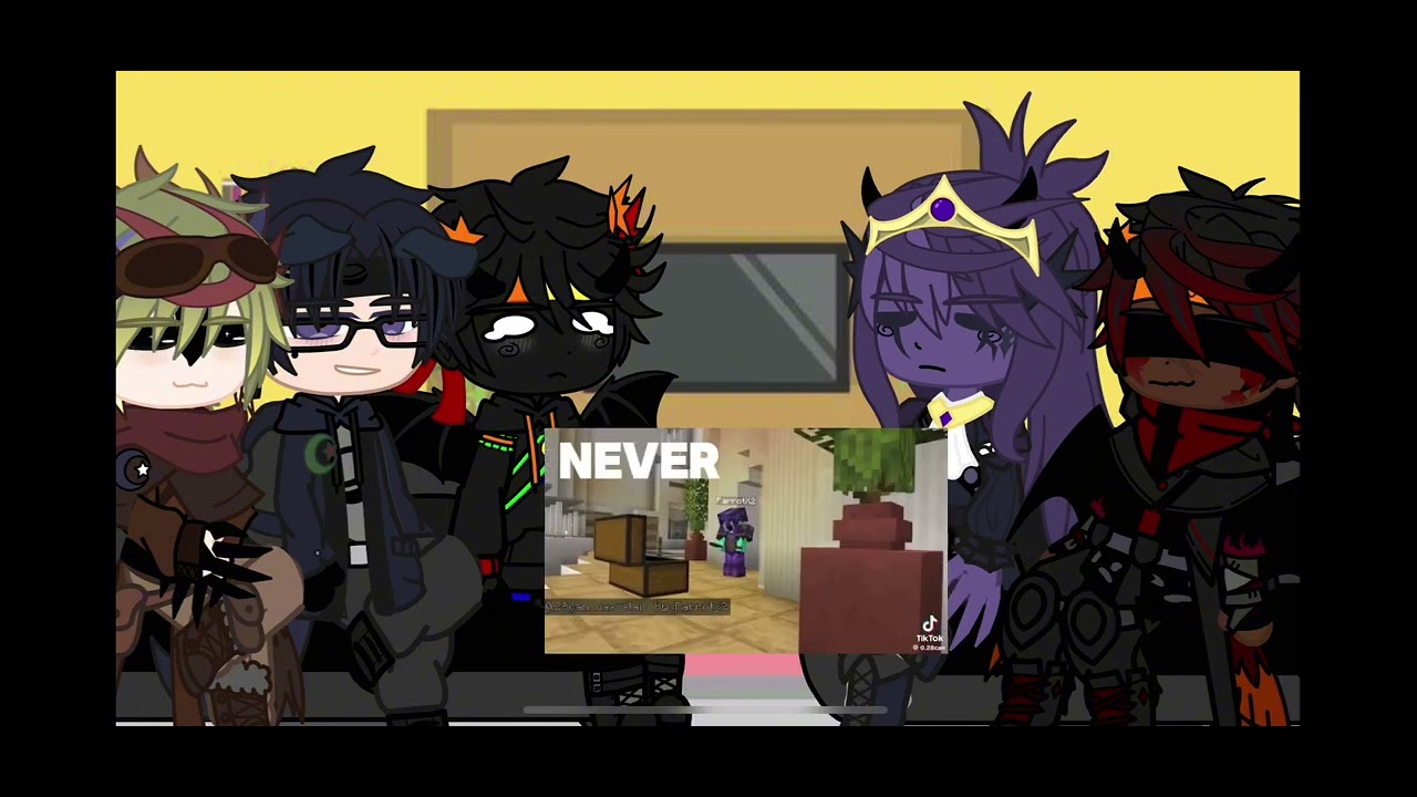 UNSTABLE PROTAGS REACT TO | W.I.P | + wifies | INVIS MAFIA ARC