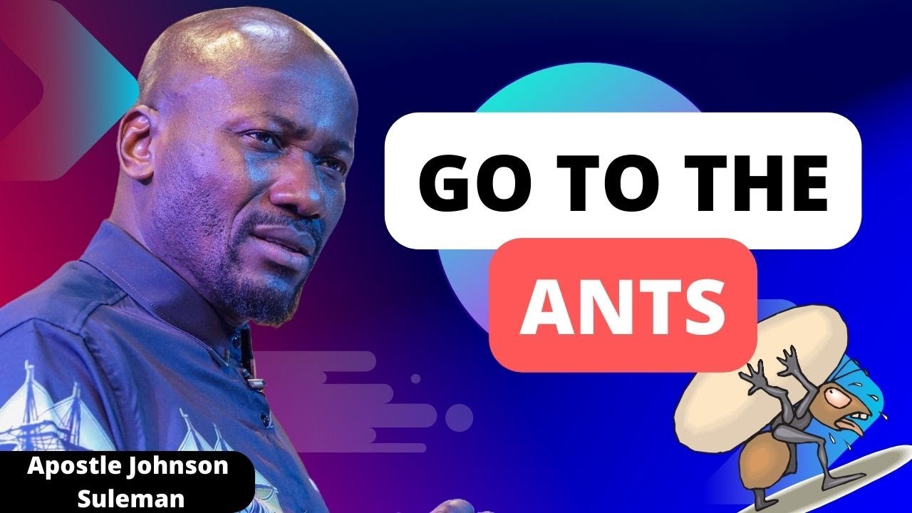 GO TO THE ANTS || Apostle Johnson Suleman