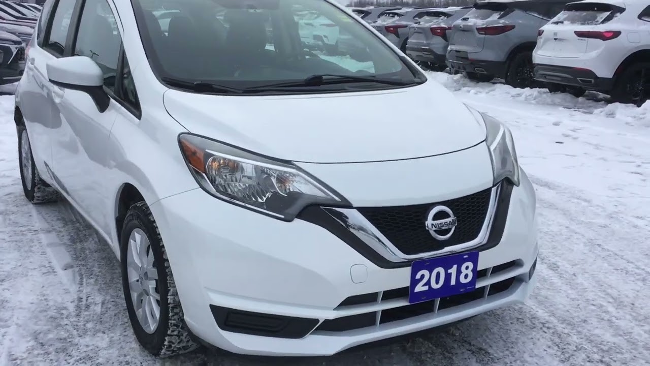 2018 Nissan Versa Note 1.6 SV (CVT) 4dr Hatchback