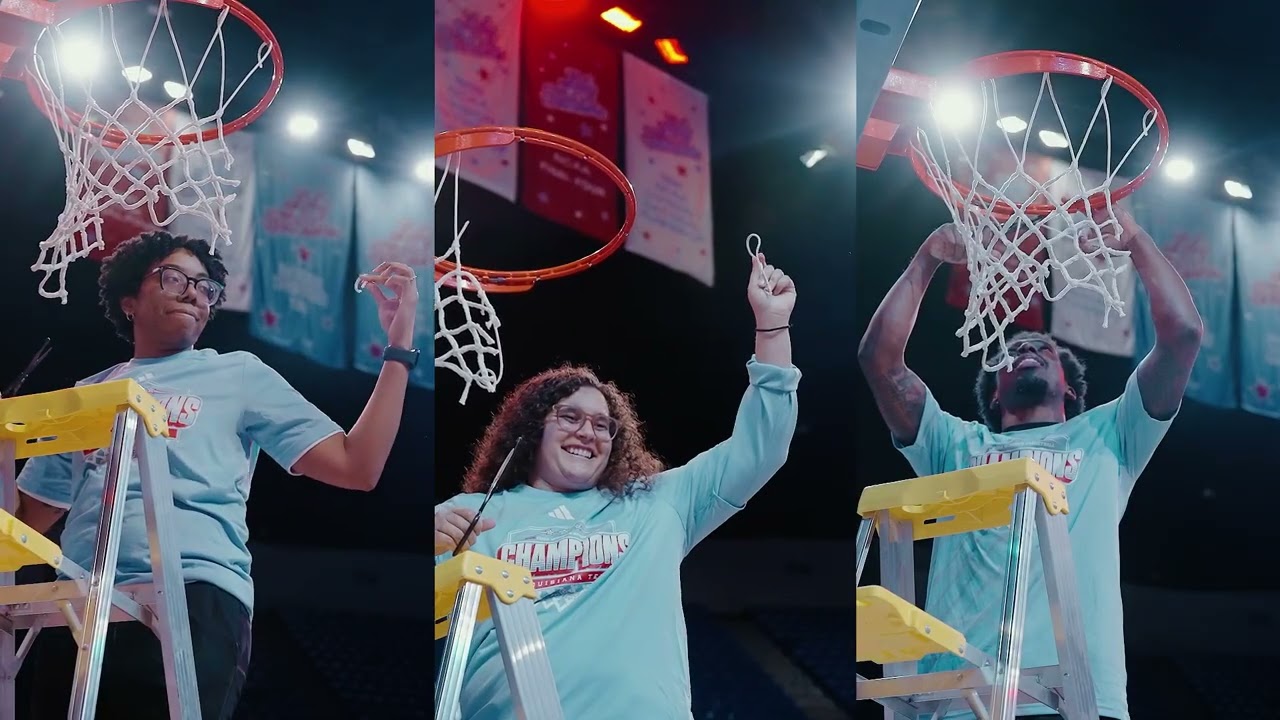 The moment champions are made. ✂️🏀