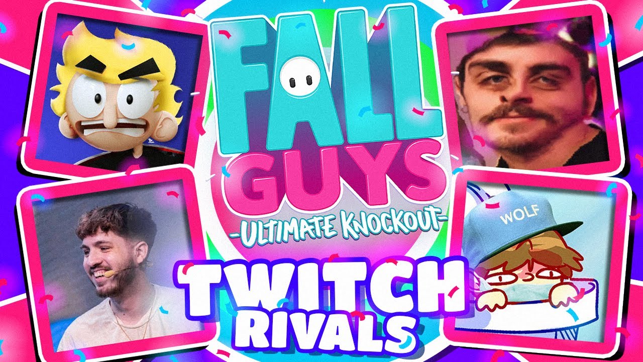 VOD // Fall Guys (Twitch Rivals) - Terracid, Hugo, Theorus, Flygoow
