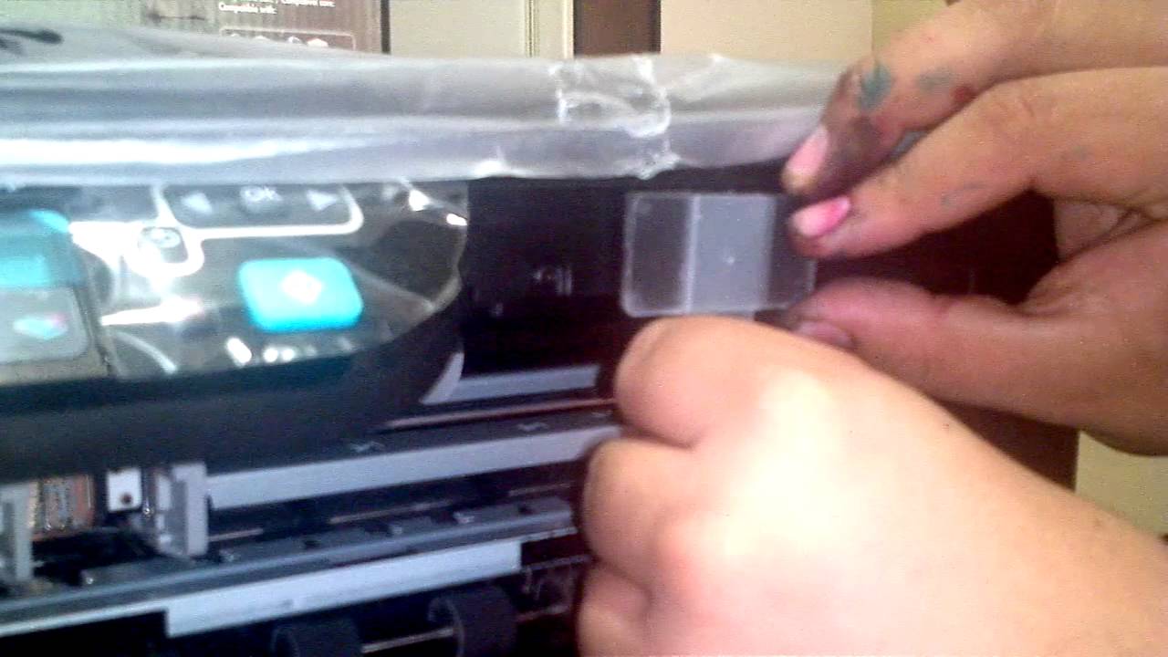 COMO INSTALAR UN SISTEMA DE TINTA CONTINUA EN HP 4500