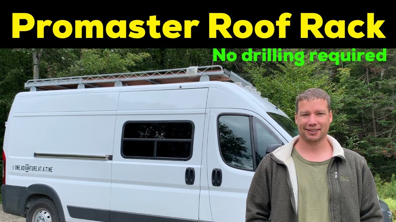 Promaster Cargo Roof Rack...NO DRILLING REQUIRED