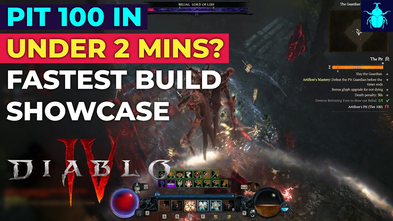 Diablo 4: Pit 100 in under 2 minutes? &ndash; Fastest Build Showcase!
