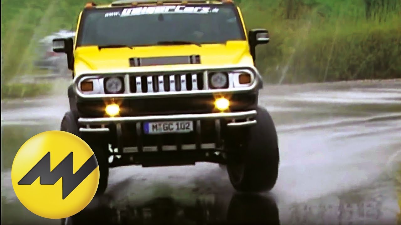 Fahrertraining Drive & Fly: Jumbo bringt den Hummer H2 Hannibal ans Limit