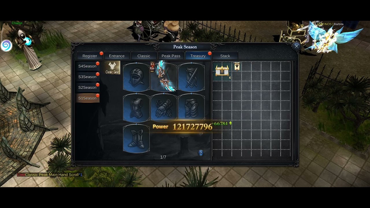 Mu Dragon Havoc - Classic peak gear choice chest