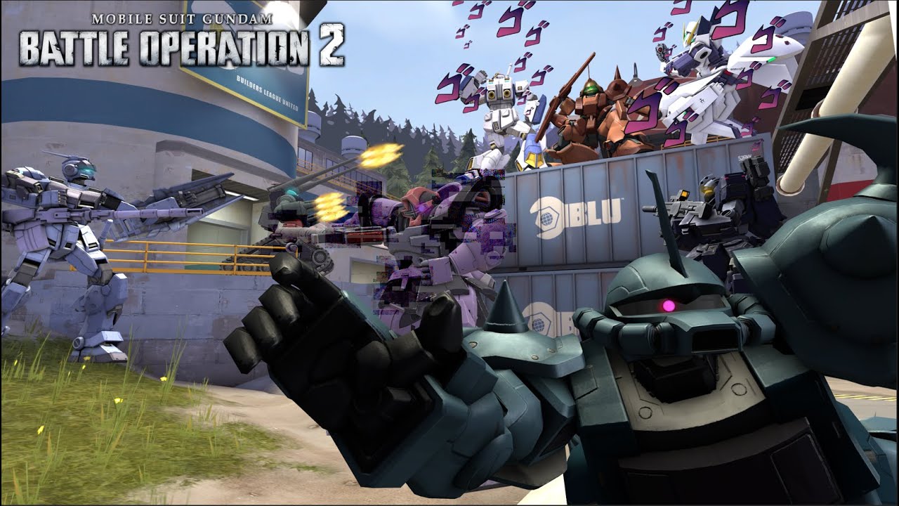 5 idiots fight against pro's in GBO2 | Gundam Battle Operation 2