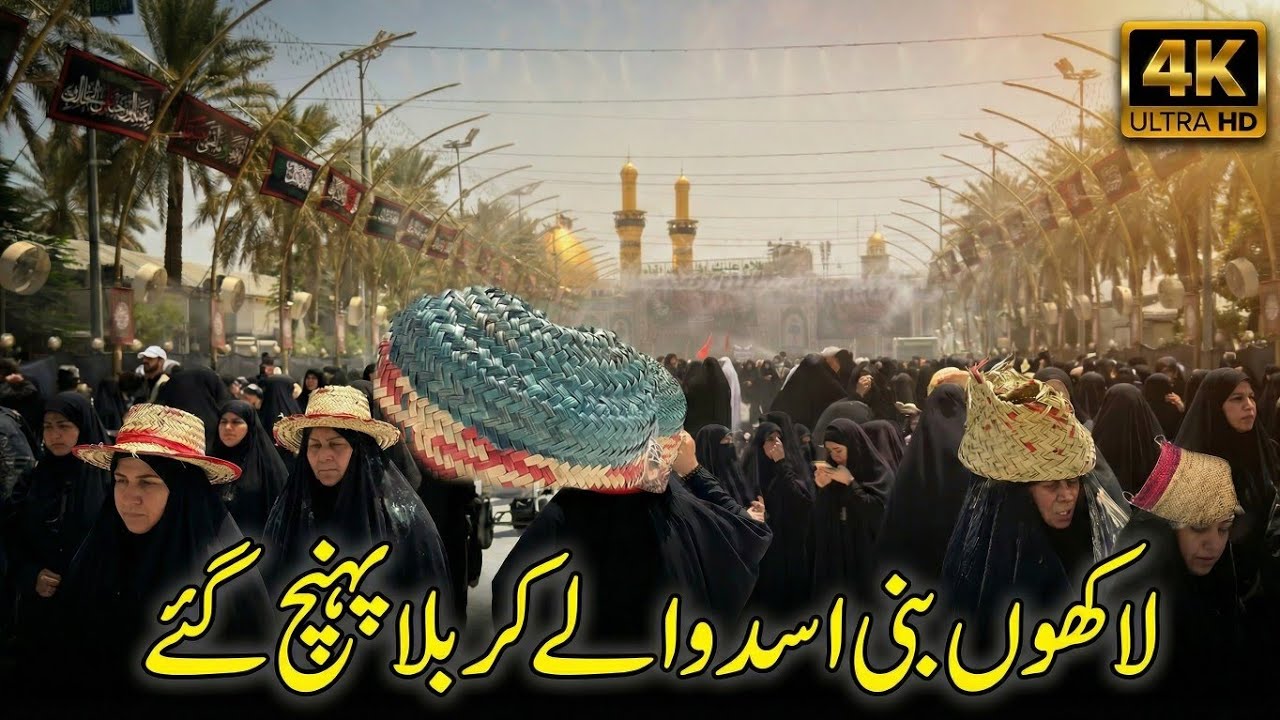 Bani Asad Walon Ki Aamad 😭 | 13 Muharram Ka Manzar | Karbala Iraq 2025 🇮🇶
