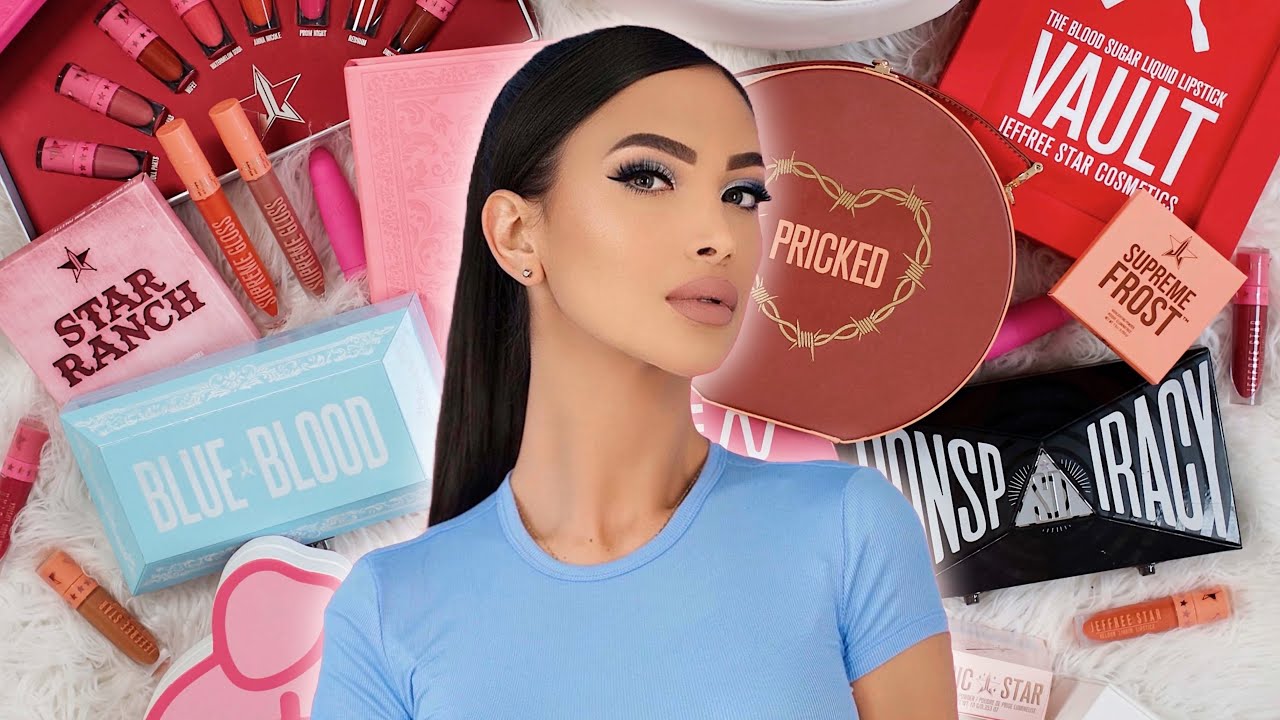 MY ENTIRE JEFFREE STAR COSMETICS MAKEUP COLLECTION 2021 - OVER 1000 ITEMS?! 🤯