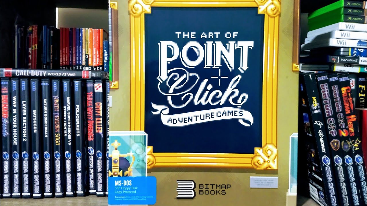 Bitmap Books - 'The Art of Point And Click Adventure Games' | Collectors Edition Unboxing!