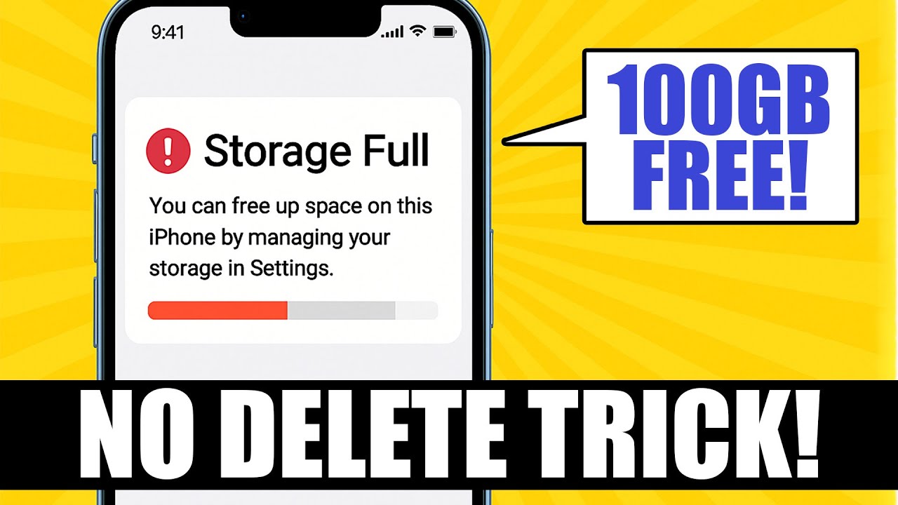 iPhone Storage Full? Free Space Without Deleting Anything!
