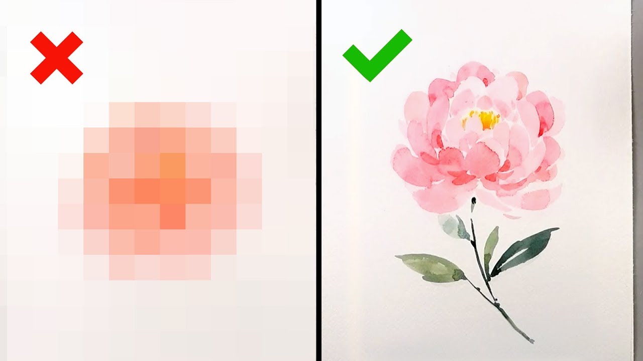 Do's and Don'ts on Painting Peony Flowers for Beginners