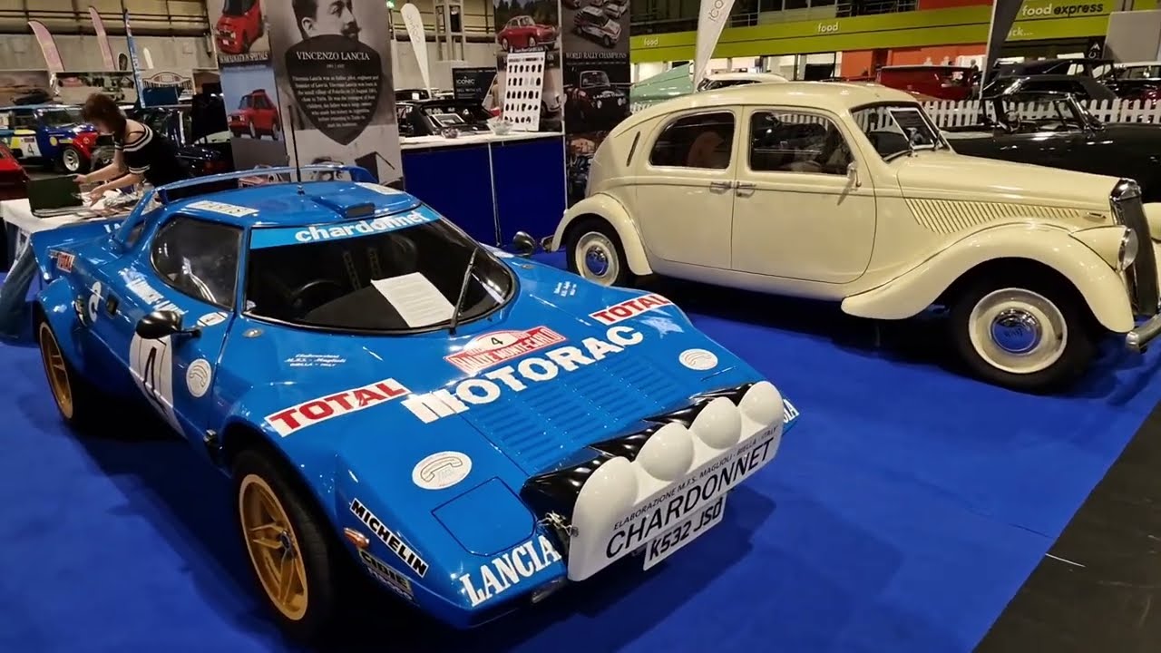 Lancia at the Nec Classic Motor Show 2024