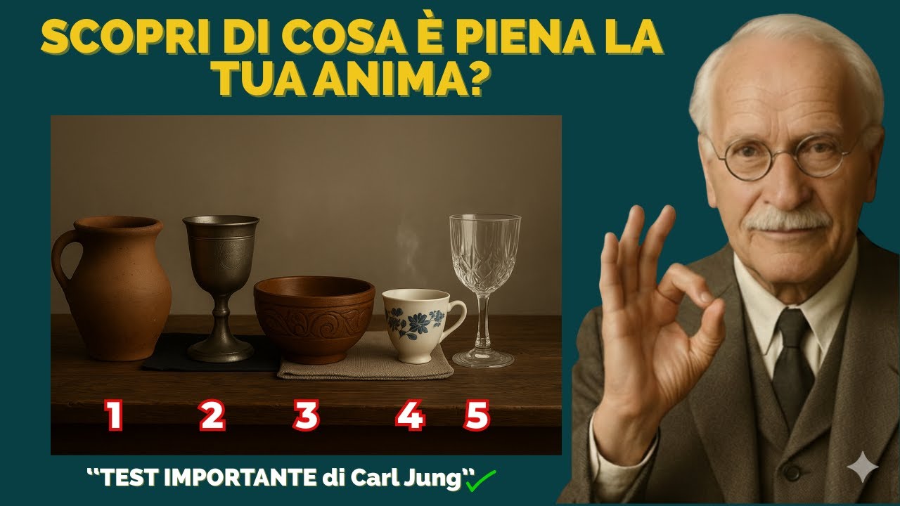 🏺 DI COSA È PIENA LA TUA ANIMA? IL TEST DI JUNG PER CAPIRE TE STESSO