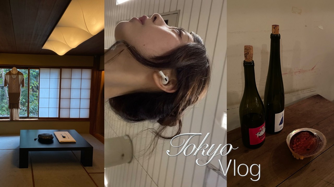 Tokyo vlog. 貝殻でワインを嗜む🐚🍷.  銀座WEST. サンリオヒッパーズ. uRn chAi&TeA. コピーライティングの面白さ. 辛口コメントもチャイみたいに美味しく味わって.