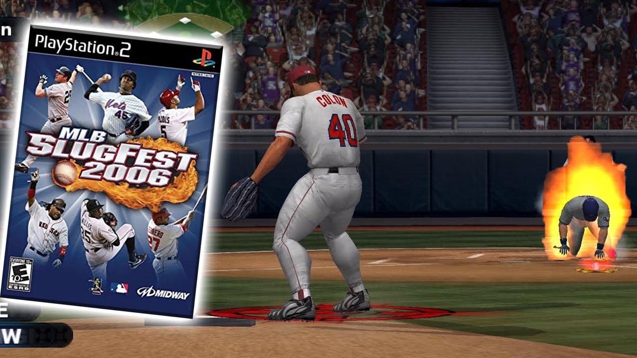 The CRAZIEST Baseball Game Ever Made! MLB SLUGFEST 2006