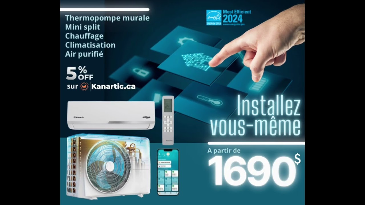 La thermopompe murale, le chauffage du futur !