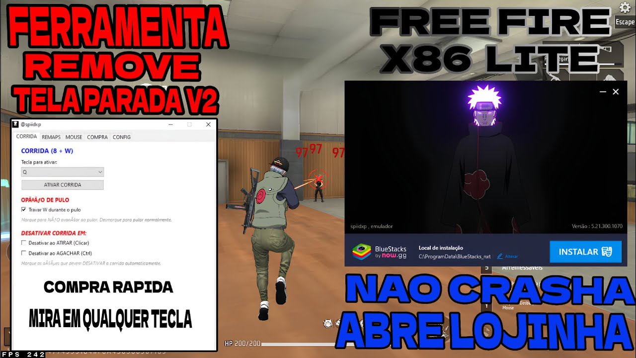 MELHOR REMOVEDOR DE TELA PARA ✅+ X86 OTIMIZADO 🔥🚀+ BLUESTACKS ATUALIZADO 🚀