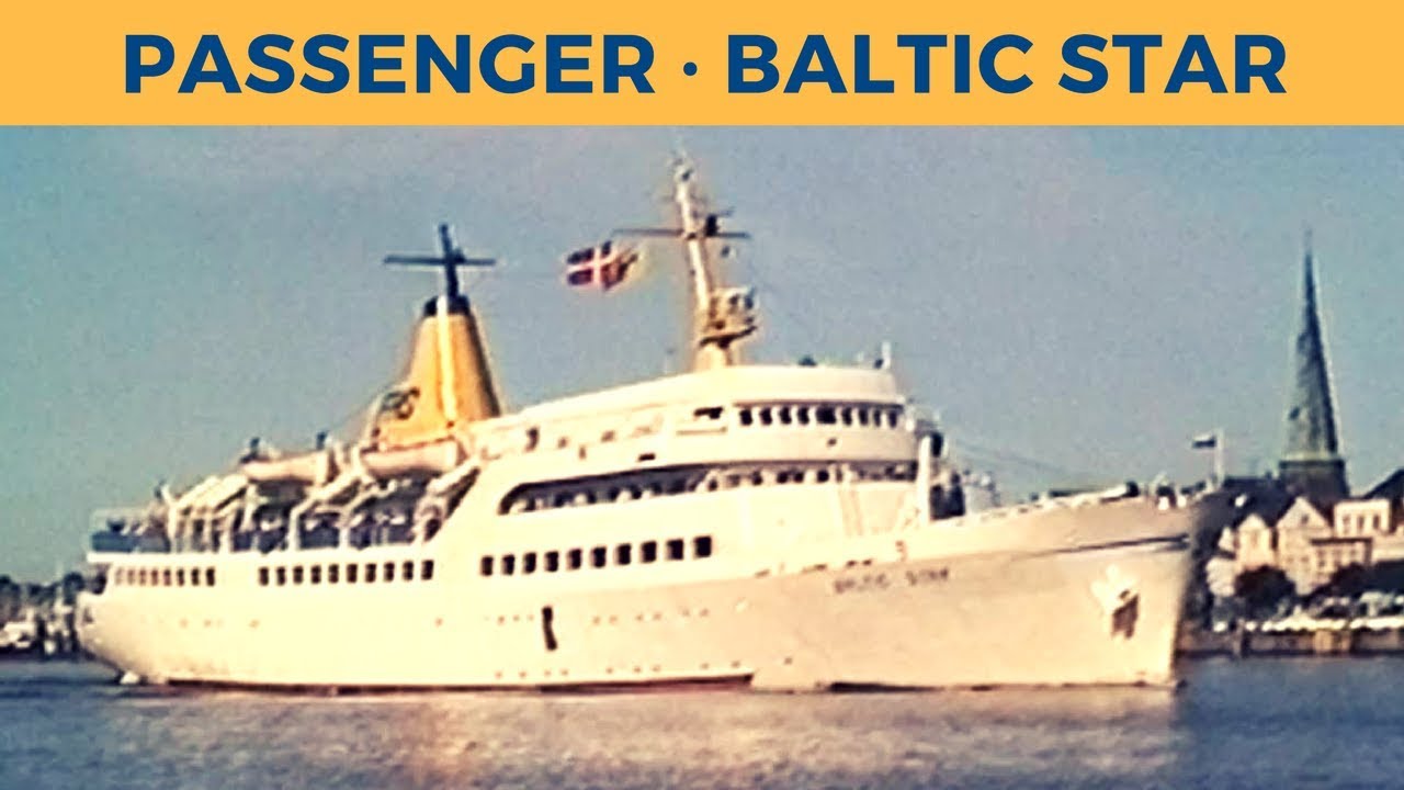 Classic Ferry Video 1998 - passenger ship BALTIC STAR in Travemünde (FRS)