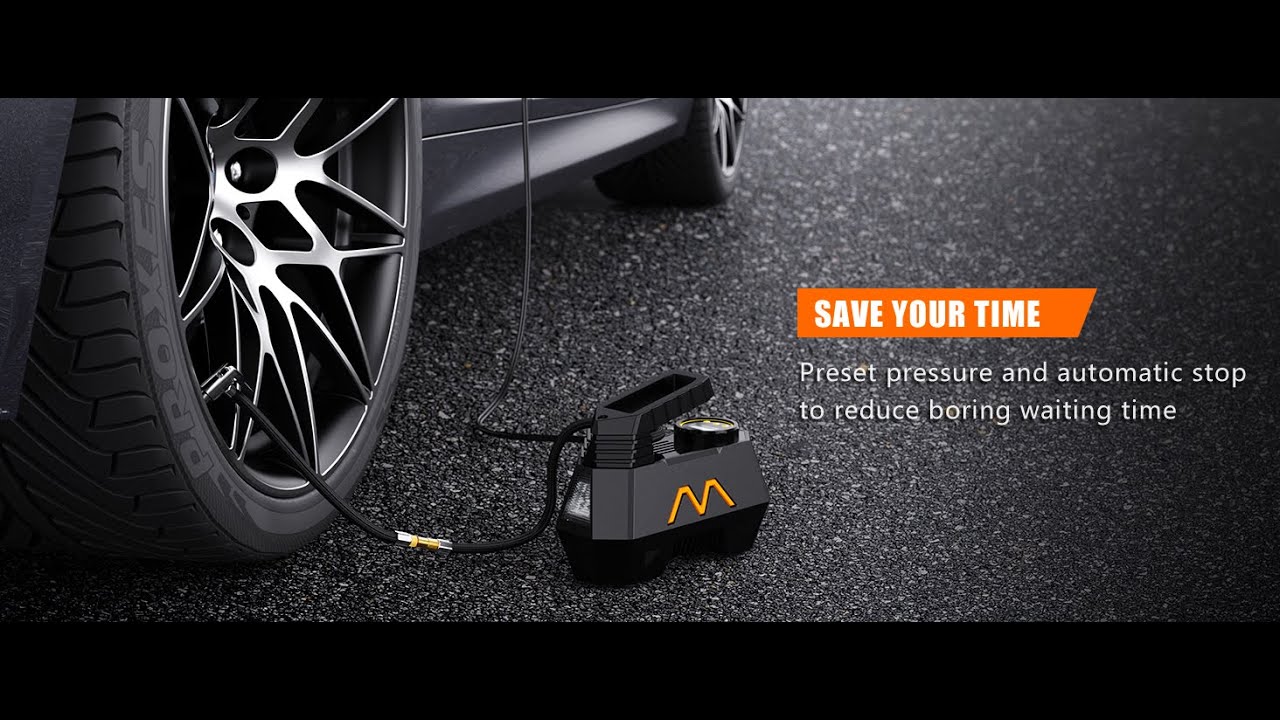 Motorenbau Tire Inflator Portable Air Compressor