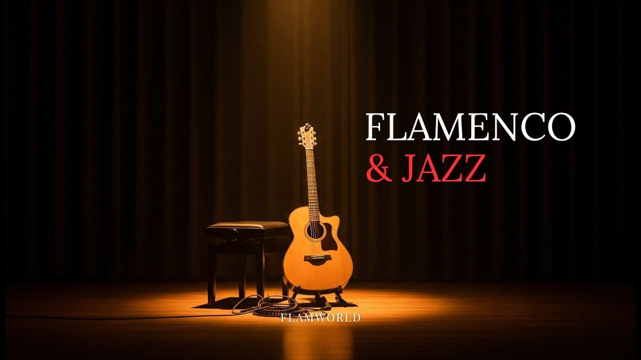 Relaxing Flamenco Jazz Guitar | Slow Chill Night Music