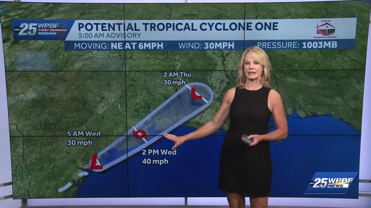 Potential Tropical Cyclone One