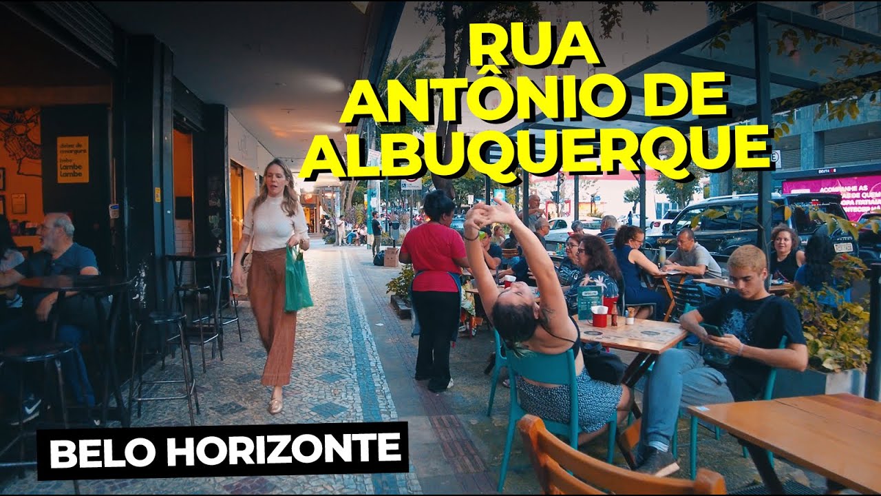 RUA ANTÔNIO DE ALBUQUERQUE | SAVASSI | BELO HORIZONTE - MG | NA RUA 4K