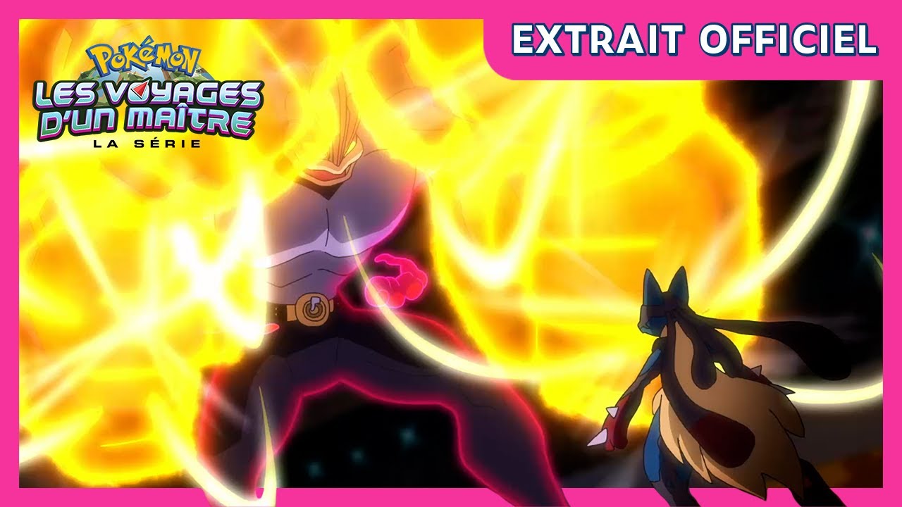 Mackogneur Gigamax contre Méga-Lucario | La série : Pokémon, les voyages d’un Maître | Extrait