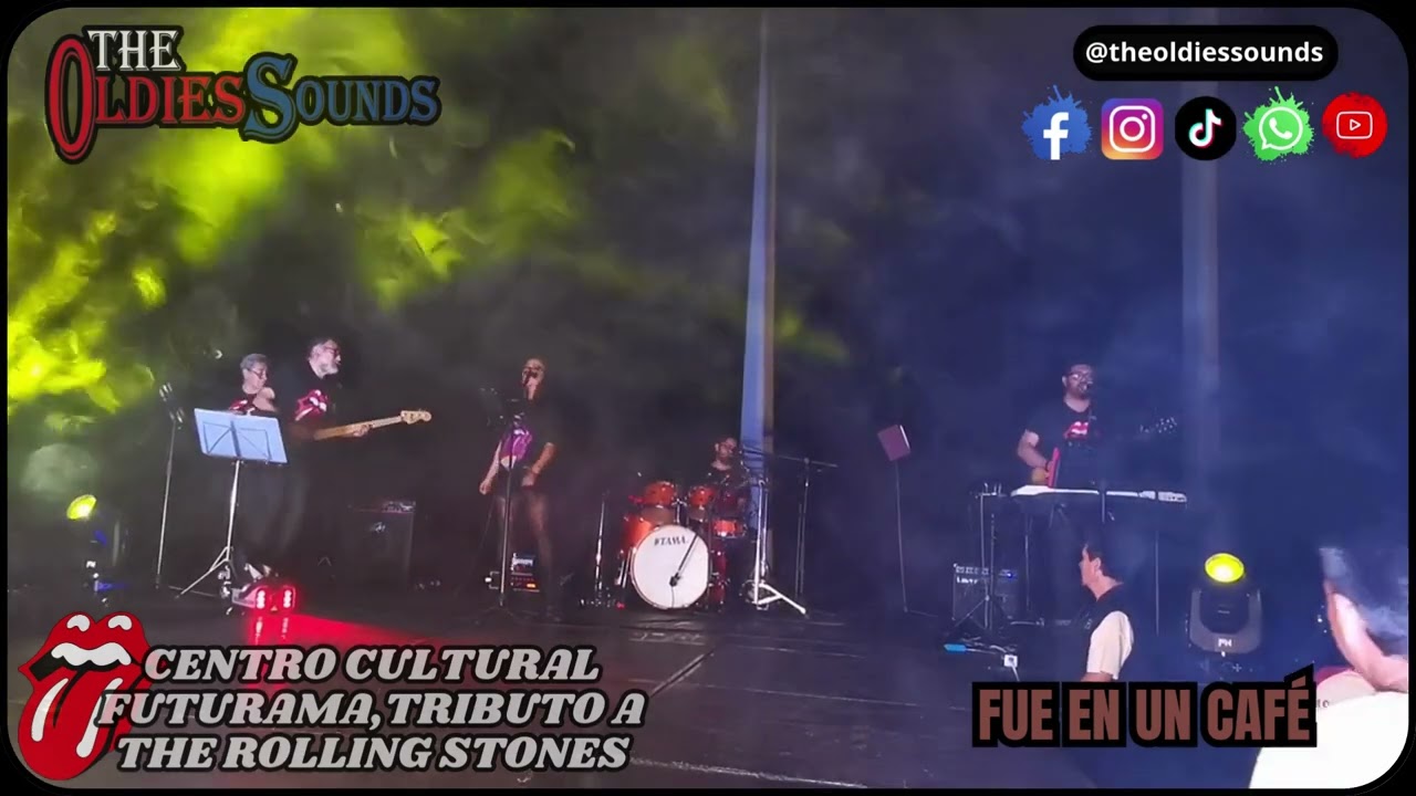 Fue En Un Café (Los Apson)  - The Oldies Sounds | Concierto Tributo The Rolling Stones