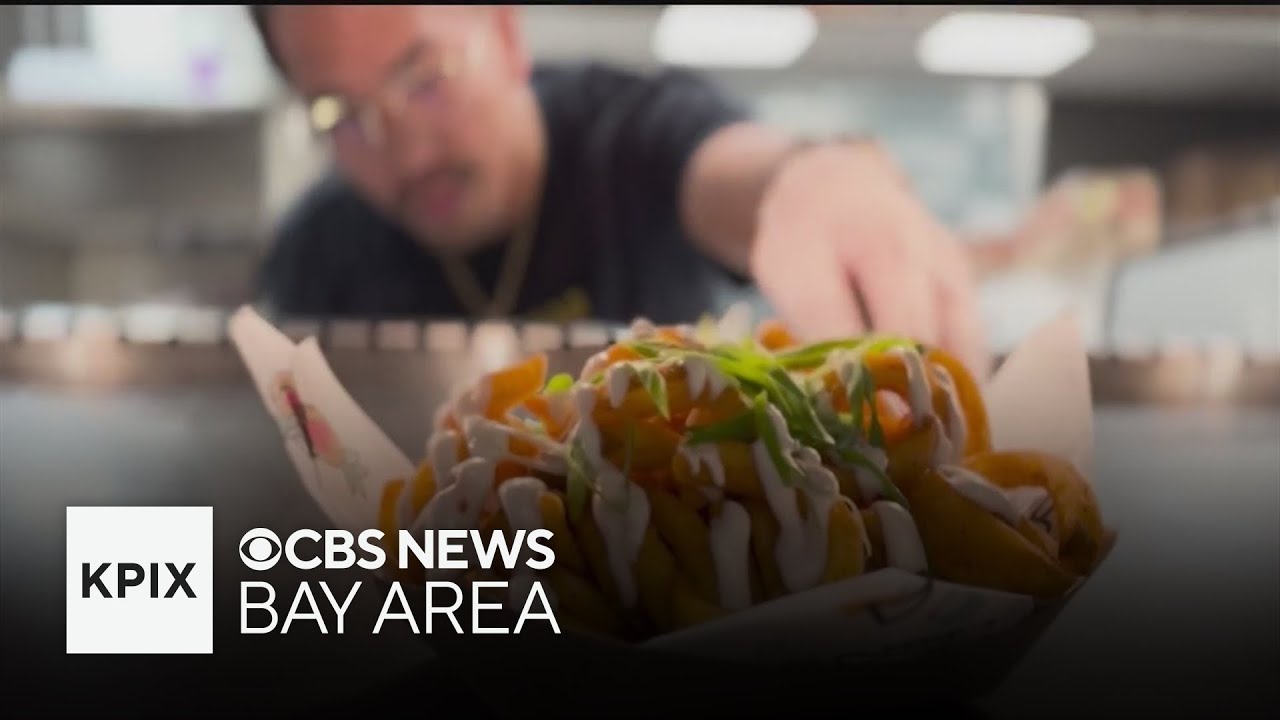 Sarap Shop, a Filipino restaurant inside the Chase Center, serves up fans
