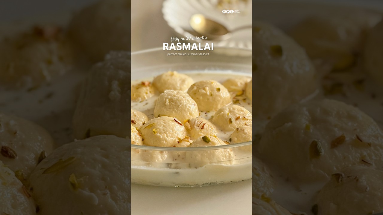 Perfect Rasmalai in 30 minutes easy summer Special dessert #rasmalai #summerspecial  #dessert