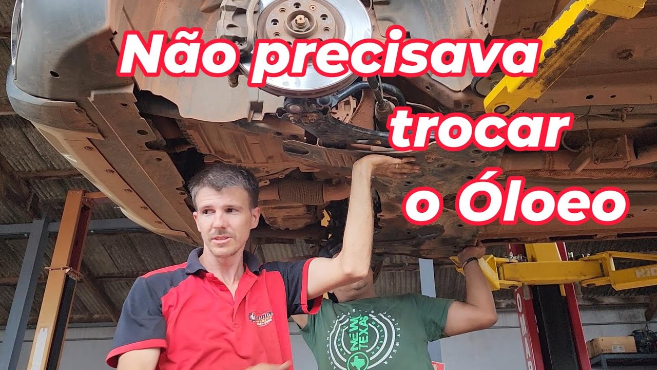 Deve ser tocado o óleo da transmissão da Toro? o óleo do cambio, olha como estava minha toro