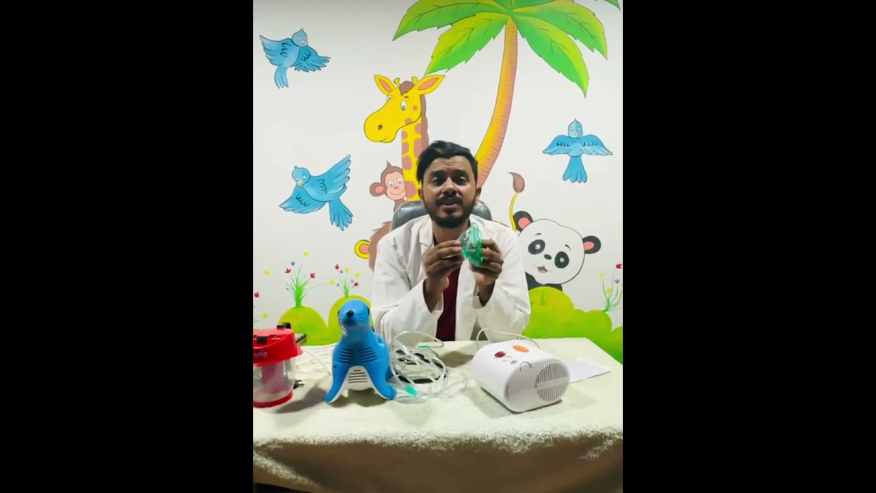 nebulizer machine കുട്ടികൾക്ക് എങ്ങനെ ഉപയോഗിക്കാം|Muhammed Ameen MP| Assistant Professor Yenepoya