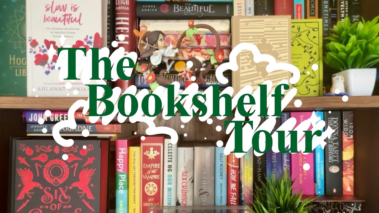 🌲 let’s go on tour of my bookshelf 🌲