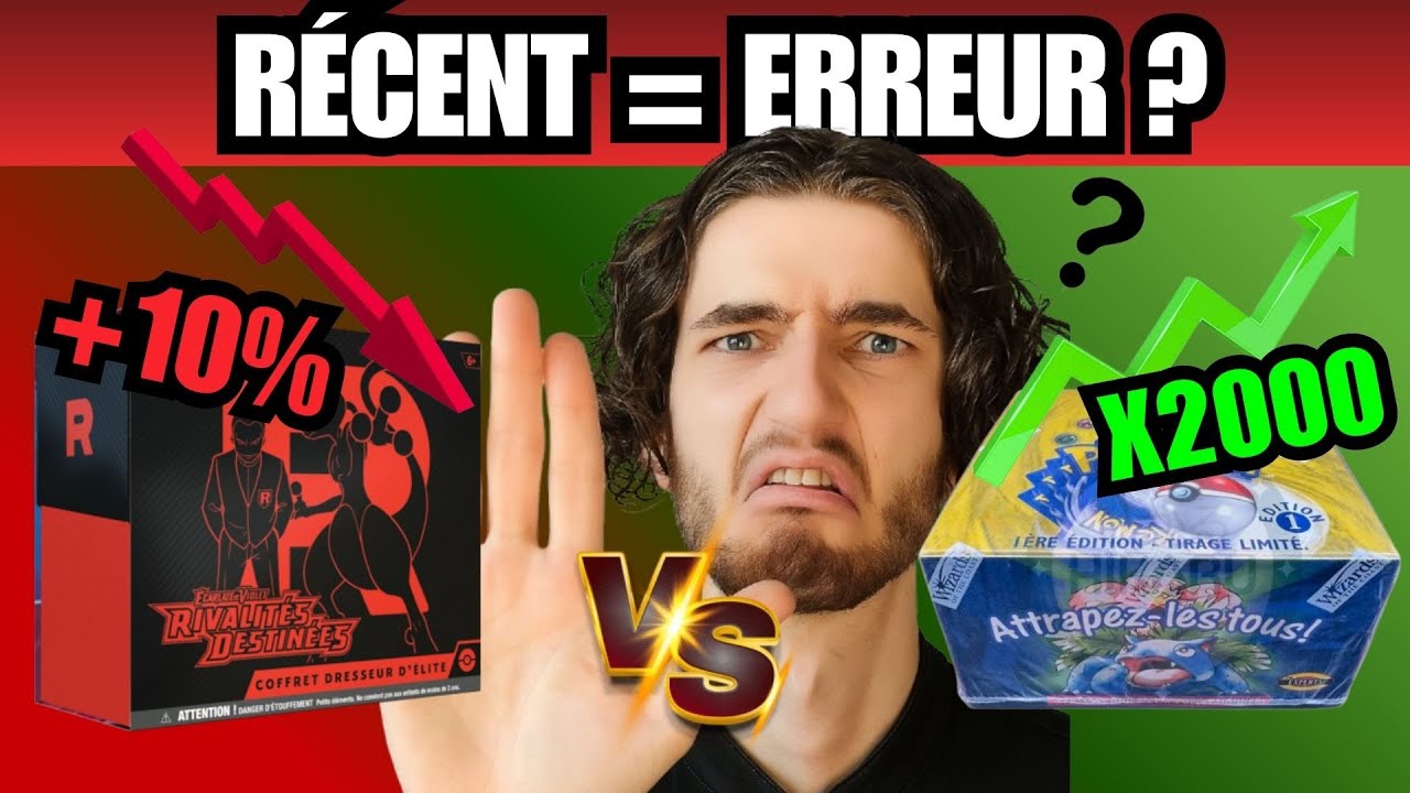 Investissement Pokémon : Arrête d’acheter du récent !?