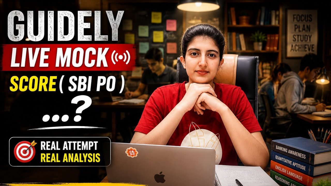 Guidely SBI PO Live Mock: Good Score or Not? 🤯