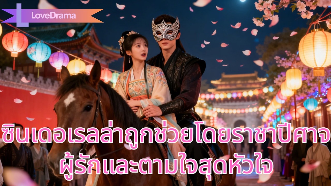 ซินเดอเรลล่าถูกพ่อทิ้ง โชคชะตาพาเจอราชาปีศาจผู้โหดเหี้ยม แต่กลับรักและตามใจเธอสุดหัวใจ#250820wdB2