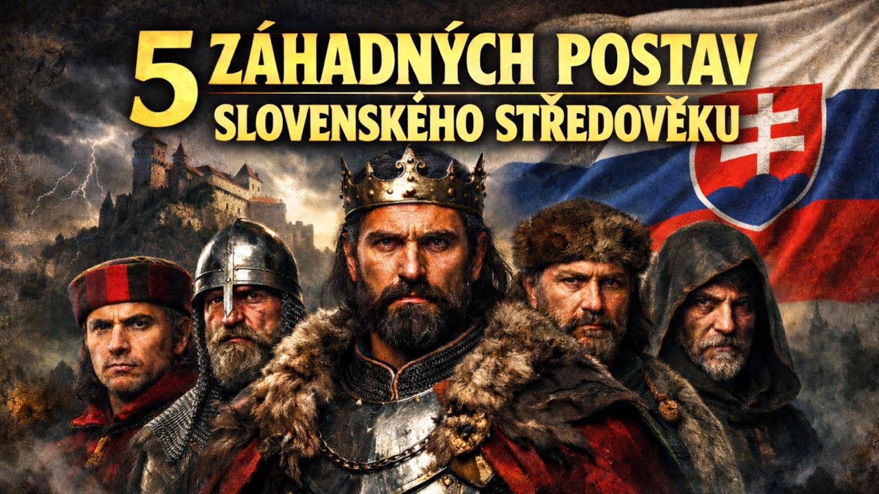 5 záhadných postav slovenského středověku, jejichž osudy jsou dodnes nejasné🔥