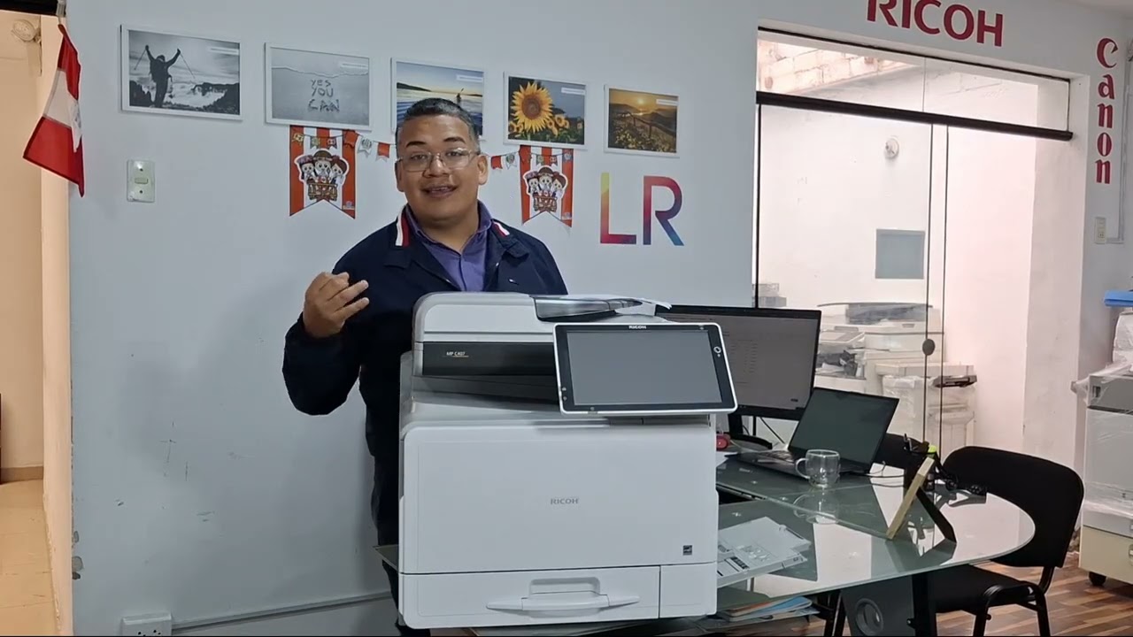 Fotocopiadora Ricoh MPC 307 / 407 | Impresora multifuncional profesional