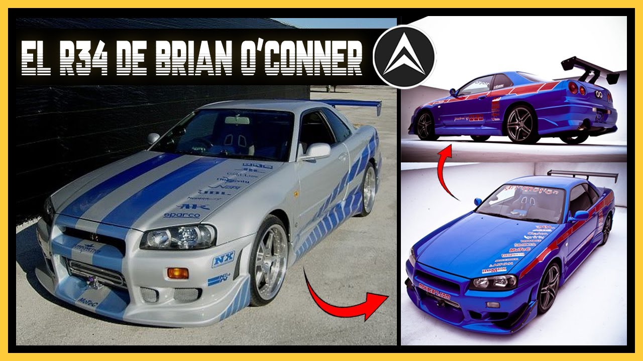🔰 ESTE es el R34 GT-R de BRIAN O'CONNER en 2 FAST 2 FURIOUS  | ANDEJES