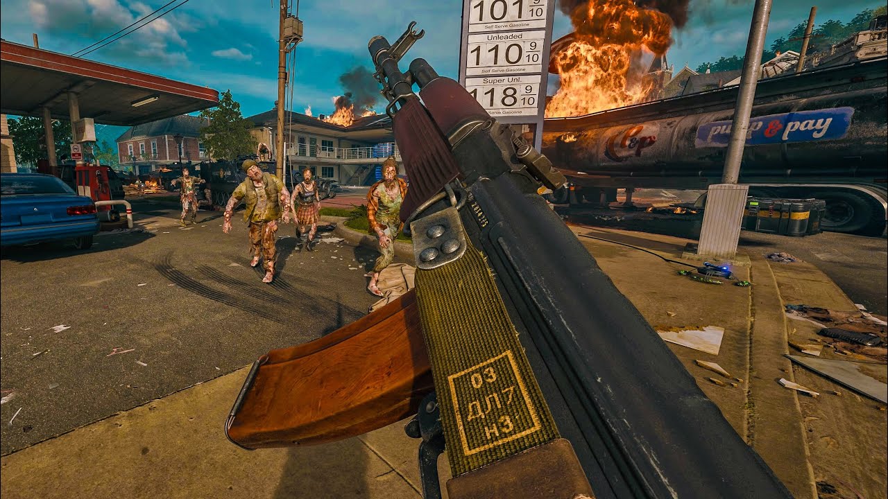 BLACK OPS 6 ZOMBIES LIBERTY FALLS AK-74 GAMEPLAY! (NO COMMENTARY)