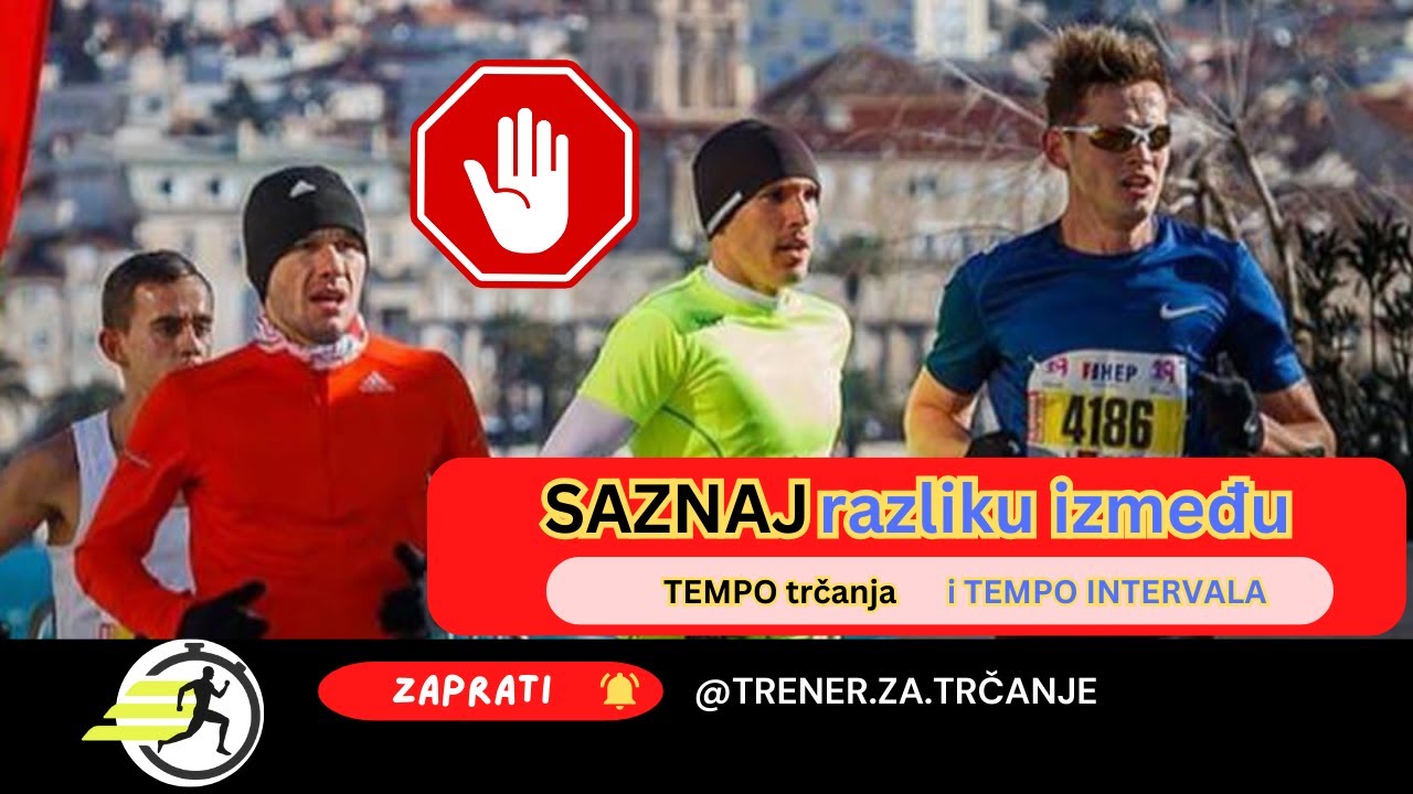 TEMPO trčanje i TEMPO intervali razlika